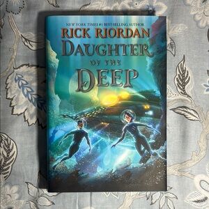 ✨ 3/$20 Books || Daughter of the Deep - Rick Riordan, Hardcover